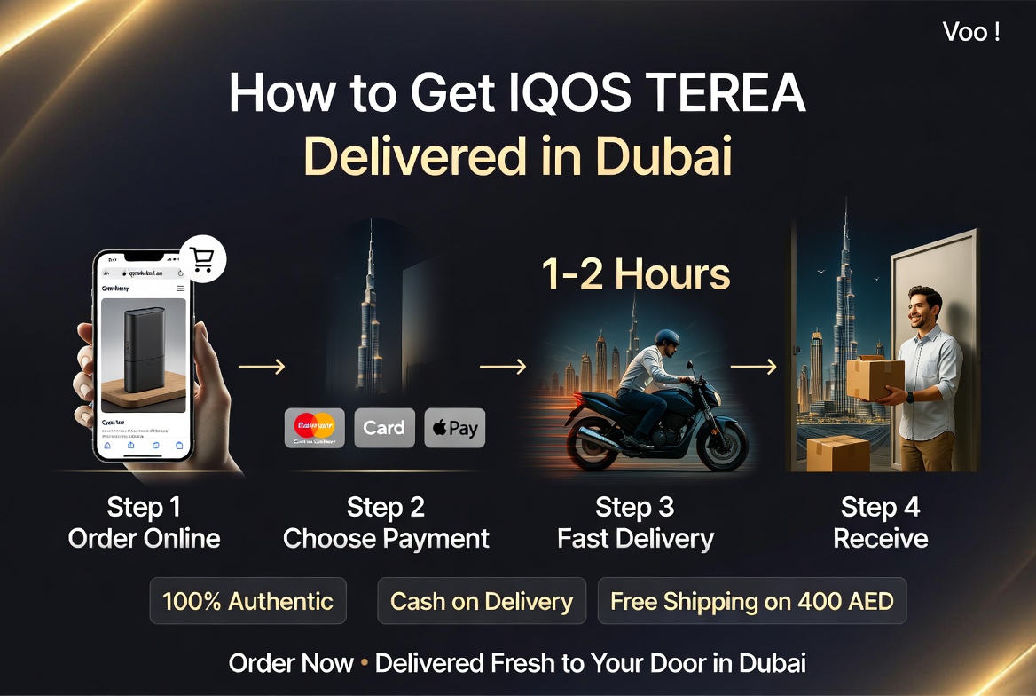 Terea delivery in Dubai and UAE - fast cash on delivery