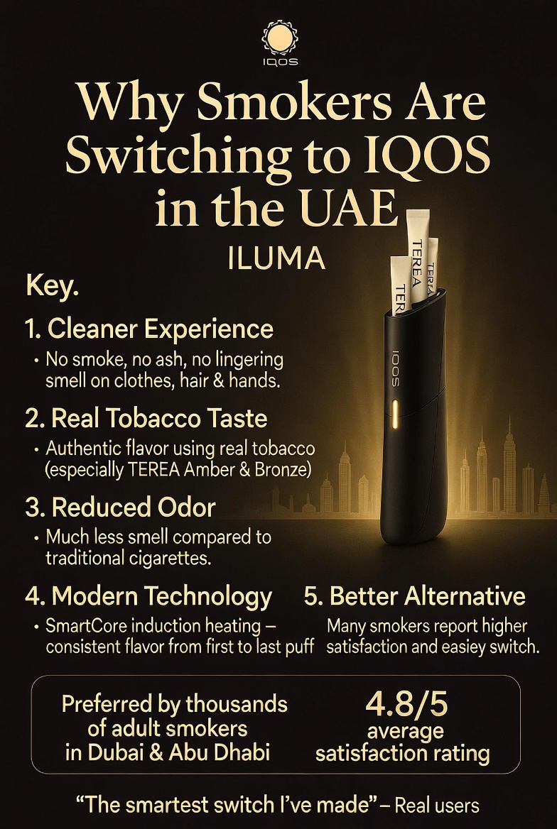 Terea UAE genuine sticks available for IQOS ILUMA in Dubai
