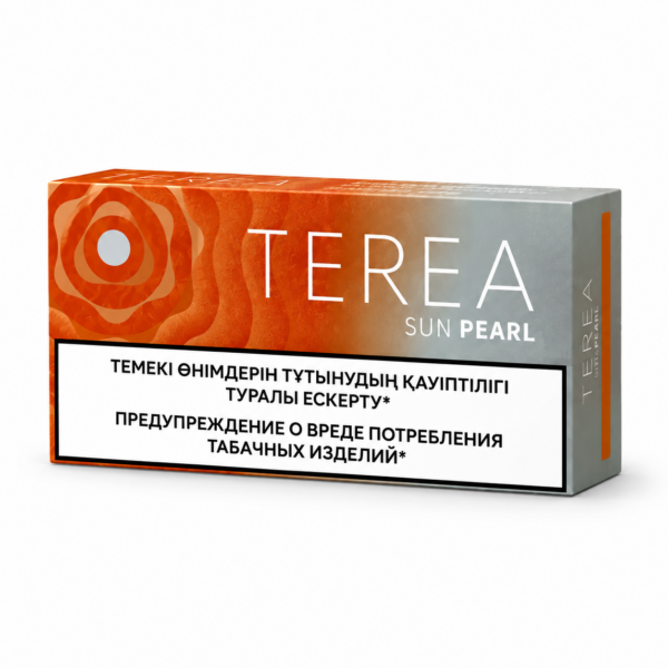 TEREA Sun Pearl Uzbekistan heated tobacco pack for IQOS ILUMA