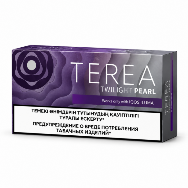 TEREA Twilight Pearl Uzbekistan heated tobacco pack for IQOS ILUMA