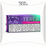IQOS TEREA Purple Wave Menthol Italy product pack on white background