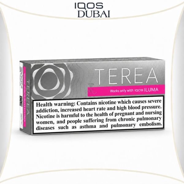 IQOS TEREA Silver Italy product pack on white background
